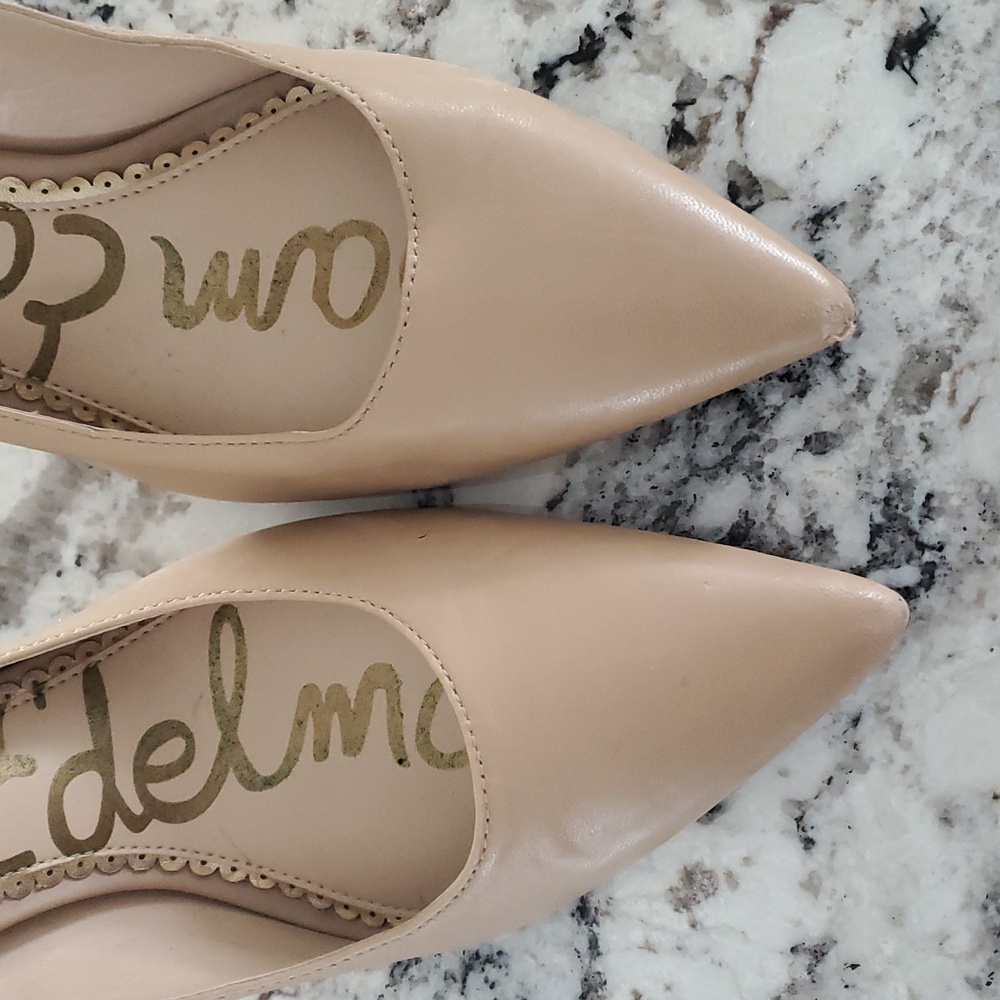 Leather Hazel Tan Sam Edelman Heels - Picture 9 of 10